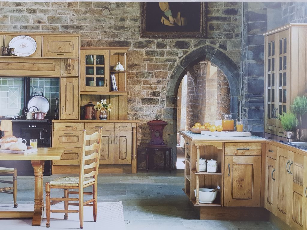 Castle design kitchen scheme